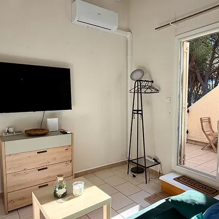 2 A 4 Personnes Clim Wifi Terrasse Parking דירה אגדה