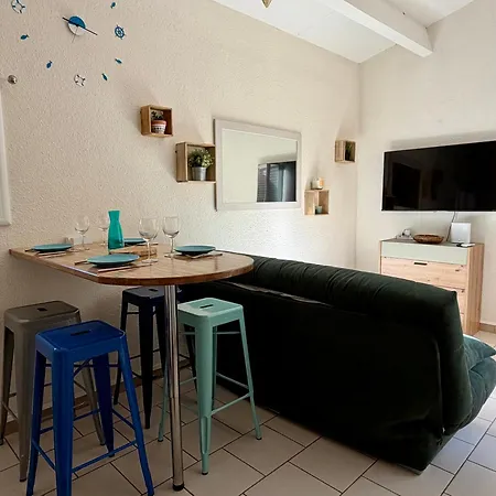 דירה 2 A 4 Personnes Clim Wifi Terrasse Parking