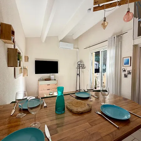 2 A 4 Personnes Clim Wifi Terrasse Parking דירה אגדה