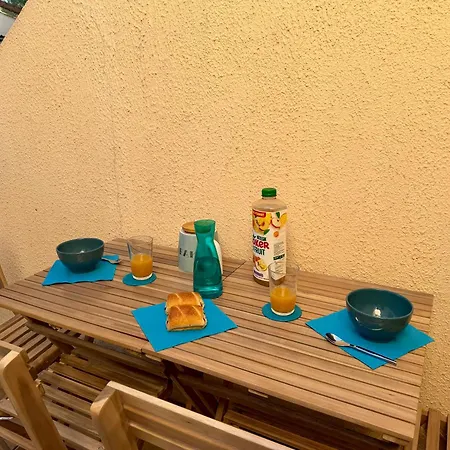 דירה 2 A 4 Personnes Clim Wifi Terrasse Parking